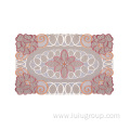 New Design Pattern Rectangle Lace Placemats